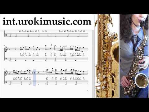 Saxophone lessons (Tenor) The Chainsmokers - Who Do You Love Sheet Music Tutorial um-a-n352