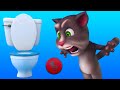 LET ME GO TO THE BATHROOM! | TALKING TOM SHORTS | WildBrain Kids