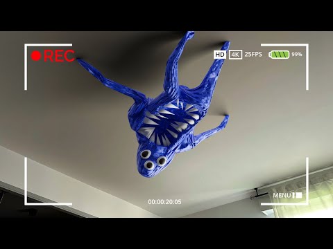 MY CAMERA FILMED NABNAB ON MY CEILING IN REAL LIFE! 😨 SECURITY CAMERA!