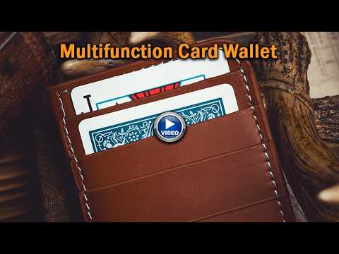 Voir la vidéo de Multifunction Card Wallet - Jimmy Fan