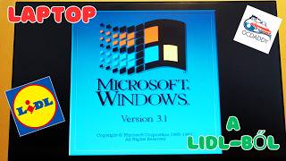 A 899 Eurós laptop a Lidl-ből + minden régi Windows