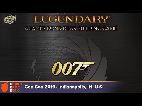 Legendary: 007 A James Bond Deck Building Game - YouTube Video
