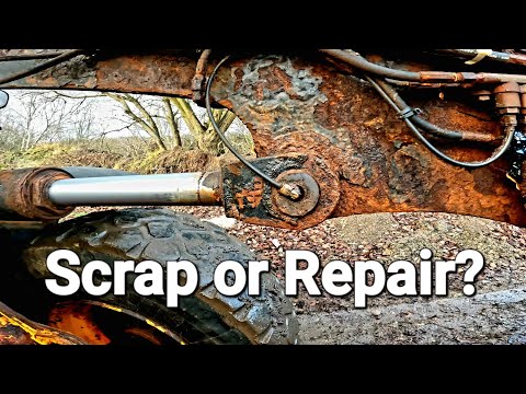 SandBlasting Heavy Equipment Rust Removal