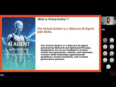 Transformation of Business Content Authoring With Agentic AI - Sitecore's Virtual Content Author