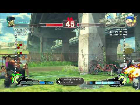 SSF4 AE: followupURSF (Dictator) vs iim83man (Yun) - Ranked Match (720p HD)