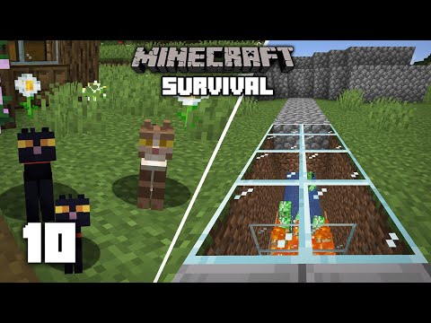 Minecraft: Insane Auto Creeper Farm! - 1.16 Survival Let's play | Ep 10
