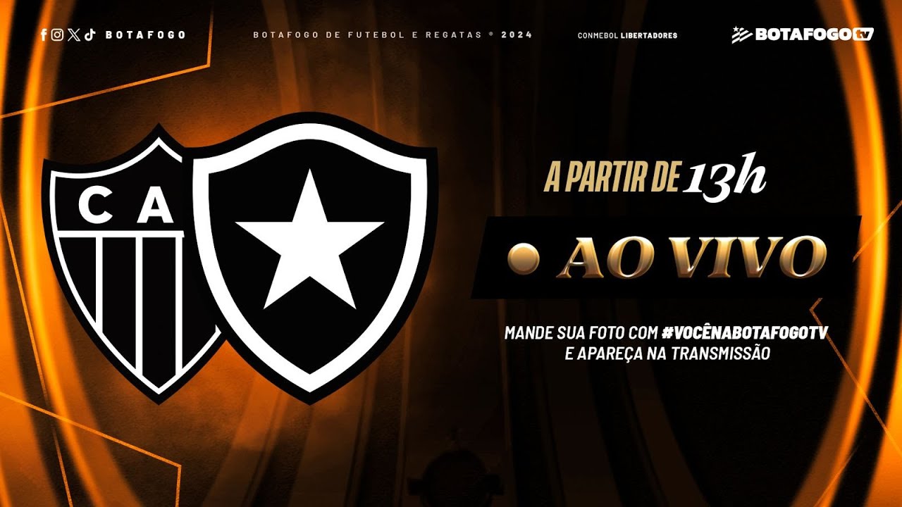 AO VIVO | Atlético-MG x Botafogo | Final Conmebol Libertadores