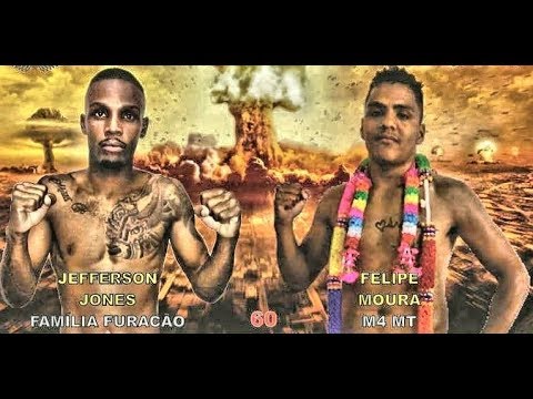 PORTUÁRIOS STADIUM -  Jefferson Jones (Família Furacão) x Felipe Moura (M4 MT)  60 kg