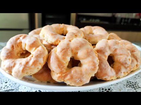 ROSQUINHA ou BOLACHINHA de NATA-Com CALDA sequinha e saborosa