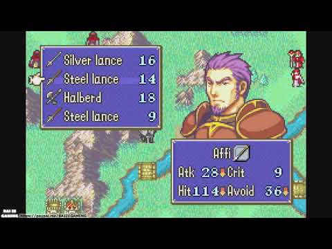 Ch29 Cog of Destiny! Hector Hard Mode Fire Emblem Blazing Sword!