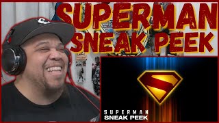 SUPERMAN | SNEAK PEEK TRAILER | REACTION | NONPFIXION