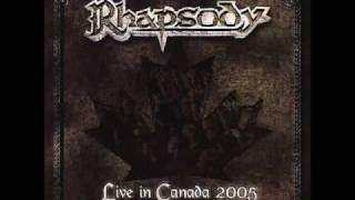 Rhapsody- Nightfall on the Grey Mountains (Live)- Live in Canada- 8/11