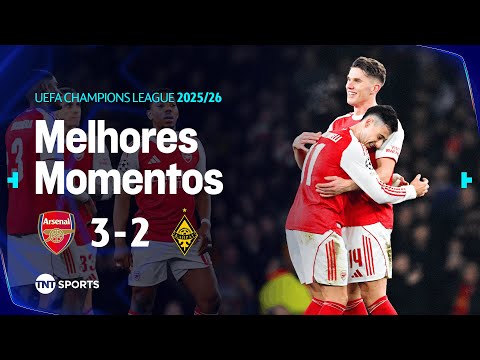 Gols e lances de Arsenal x Kairat