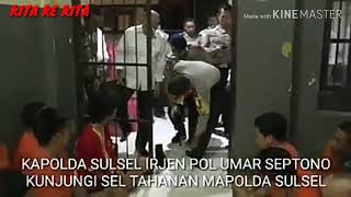 Download lagu Beginilah kebiasaan #KapoldaSulsel  Irjen Pol Umar Septono saat bertemu tahanan. mp3