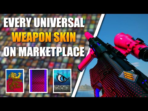 Every Universal WEAPON Skin On R6 Marketplace (Y9S1)