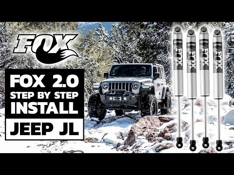 Fox 2.0 Shocks Install on the Jeep Wrangler JL Rubicon / Metal Cloak 3.5in Lift