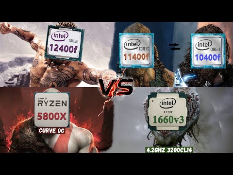 Knife into the liver. 12400F vs 5800x vs 10400F vs 11400F vs 1660v3