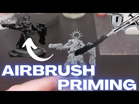 Airbrush Priming Guide, Warhammer 40k Space Marines: The Basic Series