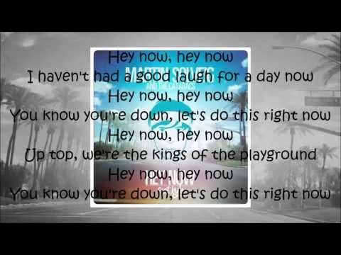Martin Solveig & The Cataracs - Hey Now feat. Kyle [Offical Lyrics Video] | JustLyricsxHD