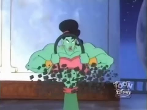 Female Muscle clip 169 -  Aladdin the Animated Series