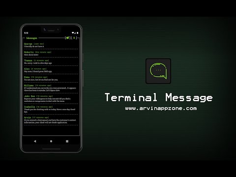 Terminal Message Video