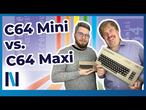 Der TheC64 (Maxi) und TheC64 Mini im Vergleich (deutsch)