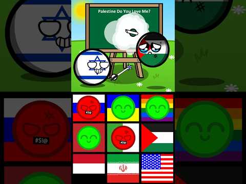Countries That Love/Hate israel #countryballs