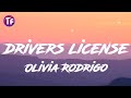 Olivia Rodrigo – drivers license (Lyrics / Letra)