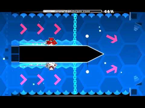 Geometry Dash Level 16 Hexagon Force (All Coins)