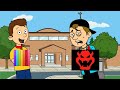 Behavior Card Day 2 Caillou Gets The Rainbow Card Ungrounded Clyde Gets The Dead Meat Card GROUNDED