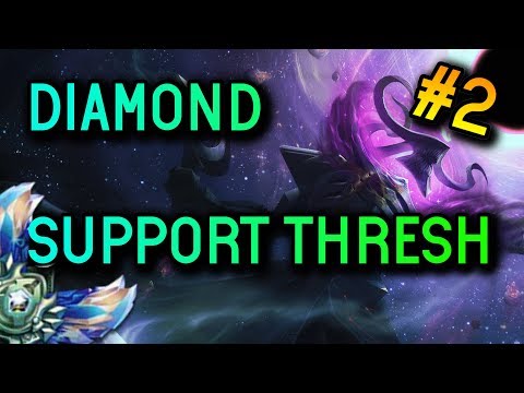 SUPPORT Thresh S8 Diamond Full Gameplay #2 - League of Legends