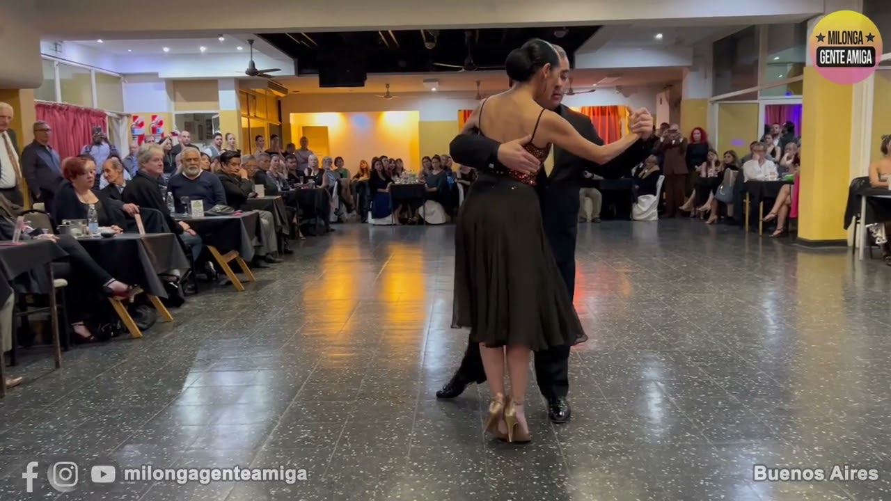 Hernan Alvarez Prieto y Natalia Hills - Milonga Gente Amiga - 04/JUN/2023 (1/2)