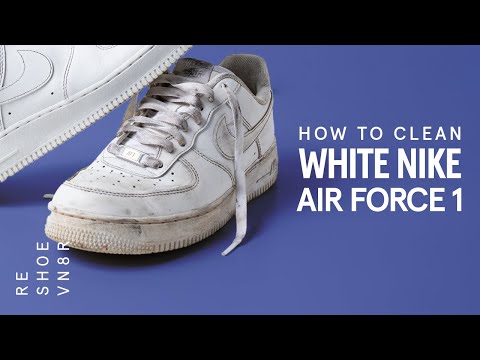 how to clean air force 1s