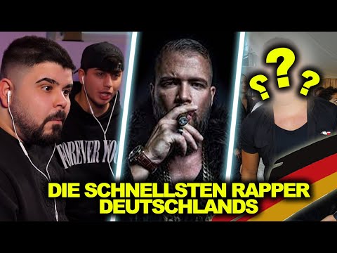 DIE SCHNELLSTEN RAPPER DEUTSCHLANDS 🇩🇪