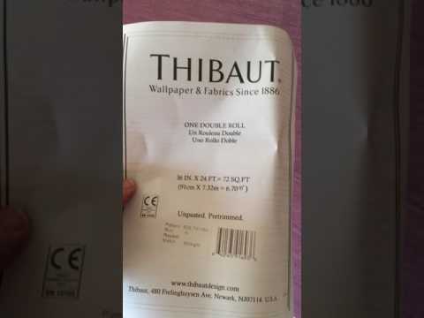 Thibaut grass cloth install