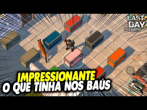 IMPRESSIONANTE O QUE TINHA NOS BAÚS INVASÃO DUPLA - Last Day On Earth