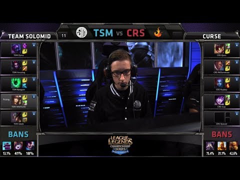 TSM vs Curse | S4 NA LCS Summer split 2014 SuperWeek 7 Day 1 | TSM vs CRS W7D1 G5 Full game HD