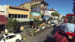 preview picture of video 'Beautiful Sunny Day for A Brief Tour of Haight Street, San Francisco'