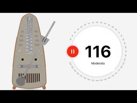 116 BPM Classic metronome