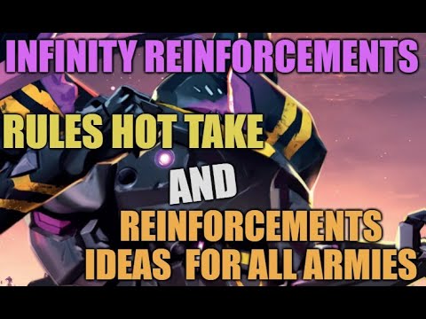 Infinity Reinforcements - Hot Take & Ideas for All Armies
