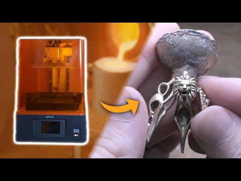 Phrozen Sonic Mini 8K for Jewelry (My First Impressions!) - Shield Ring Part 4