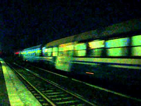 EXP pellegrini Assisi-Lourdes con E656 080 in transito a San Donnino(1/07/2015)