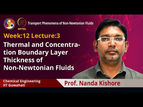 Transport Phenomena of Non Newtonian Fluids Intro Video