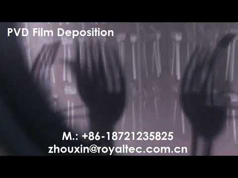 Black Color PVD Coating Service For Stainless Steel, Glass and Ceramic Items