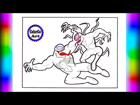 Venom vs Carnage Coloring Pages/Venom The Movie Coloring Page/Icehunt - Back To Time - NCS