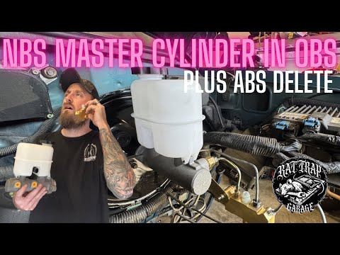 97 OBS Chevy NBS Master Cylinder Upgrade +ABS Delete