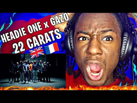 Headie One x GAZO - 22 Carats (Official Video) 🇫🇷 | REACTION