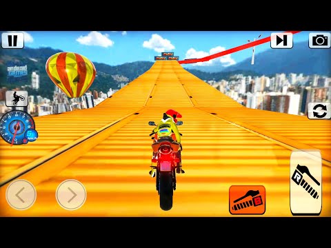 Bike Impossible Tracks Drive 3D - Motorcycle Stunts - Android Gameplay