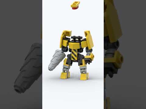 LEGO Thunder Breaker Mech Building Animation #shorts