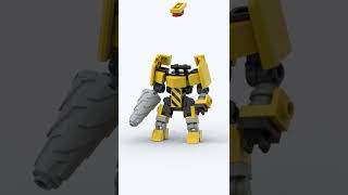 Download lagu LEGO Thunder Breaker Mech Building Animation #shorts mp3